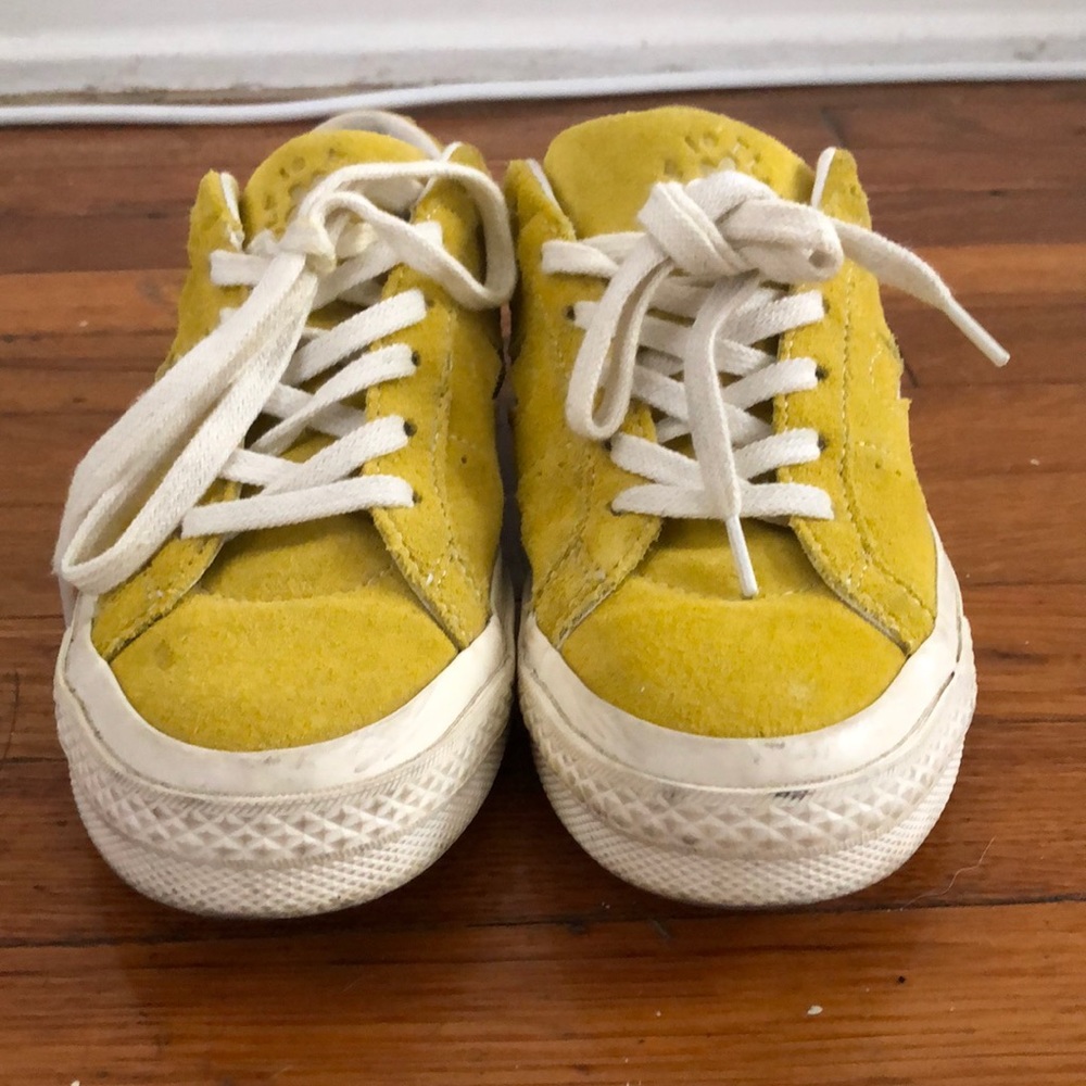 Tyler the creator - mustard low tops